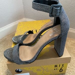Pewter heels